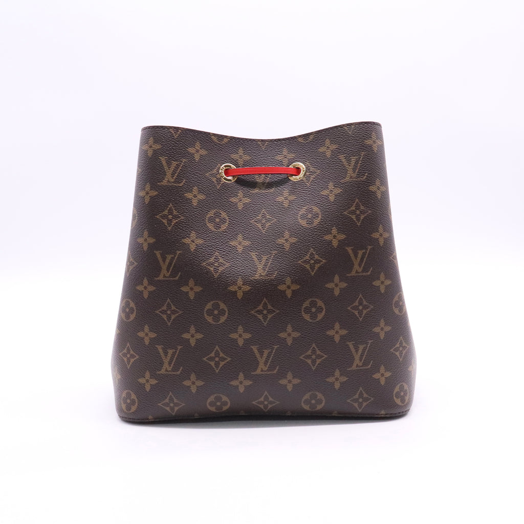 Monogram Neonoe MM Coquelicot Twins  LDJ2720