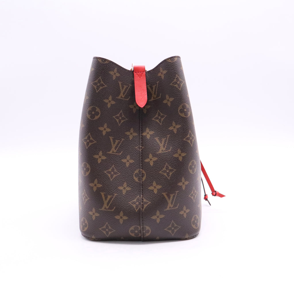 Monogram Neonoe MM Coquelicot Twins  LDJ2720