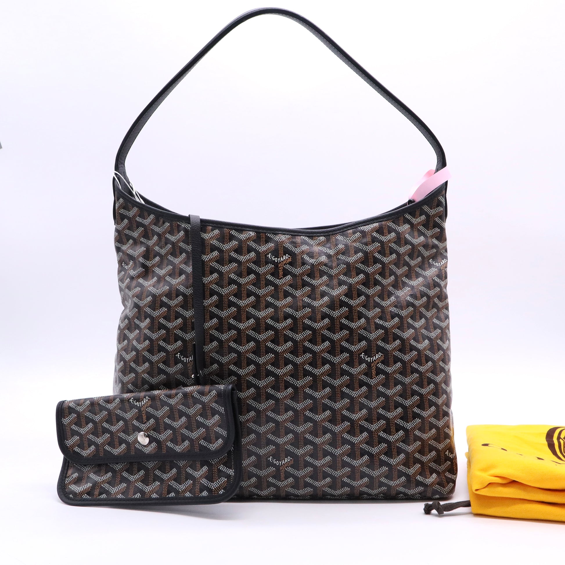 Goyard Goyardine Boheme Hobo Black TwinsLDJ2719