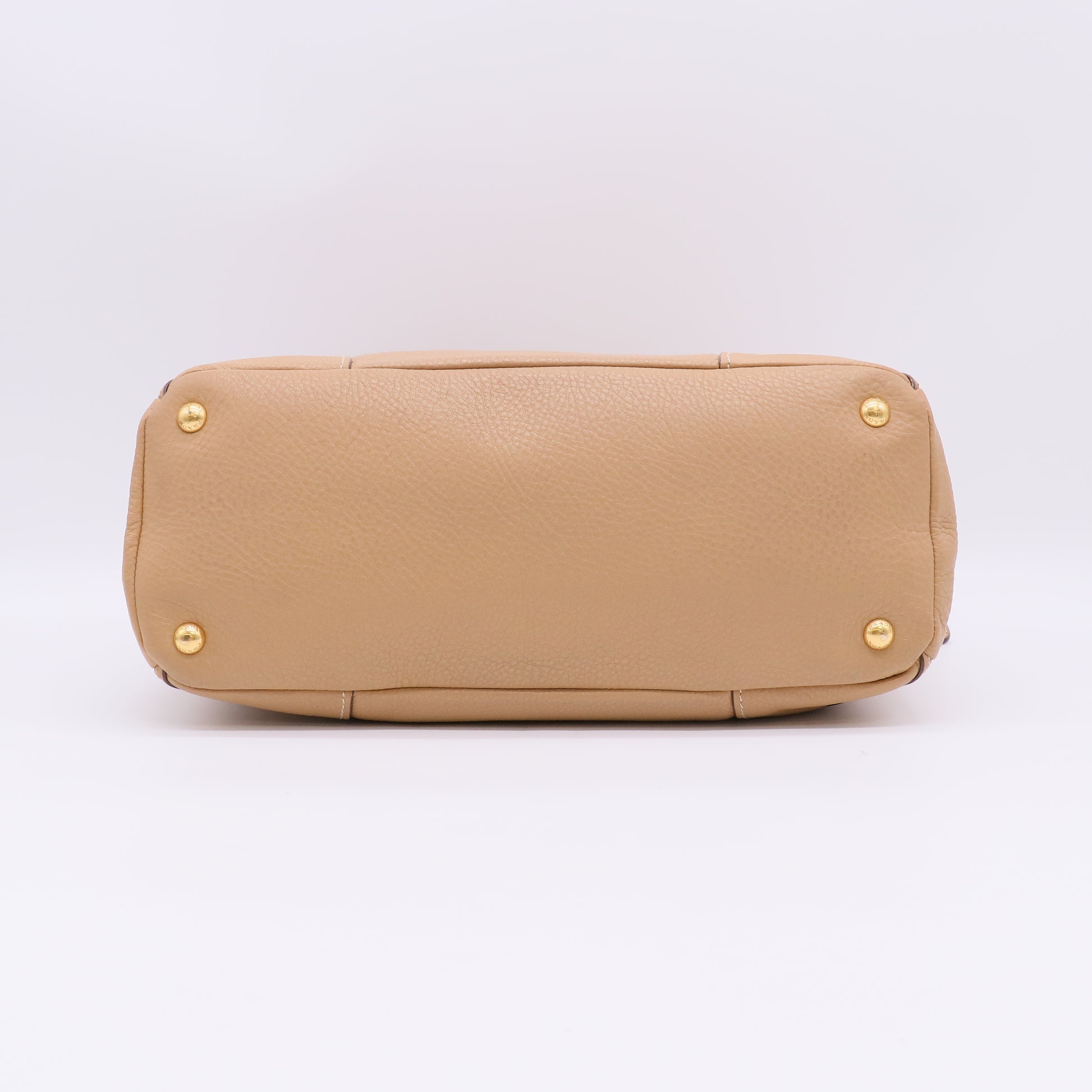 Prada Vitello Daino Leather Hobo Bag Twins B22987