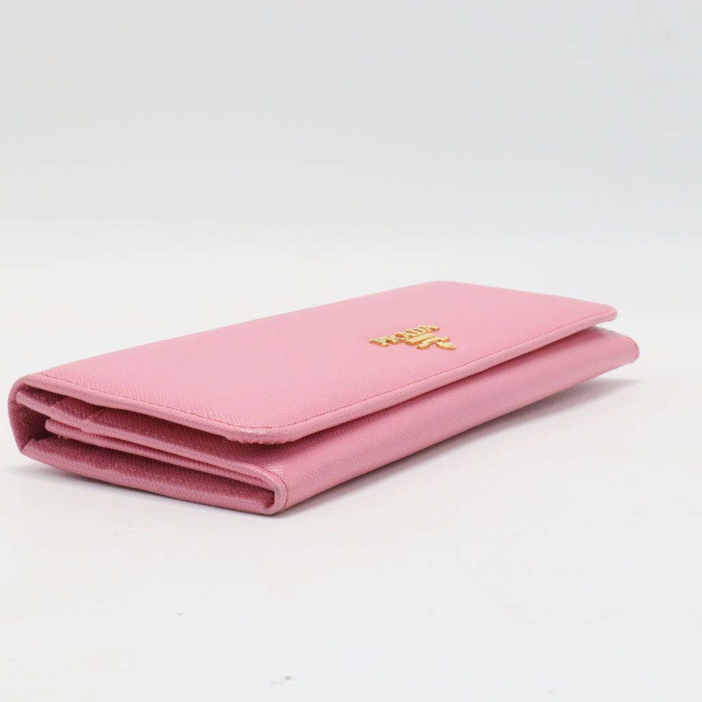 Continental Wallet Saffiano Leather Long