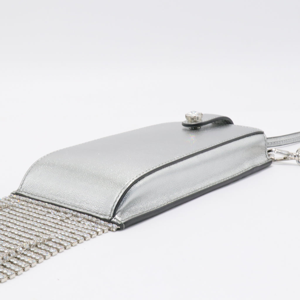 Phone Holder Crossbody Bag leather