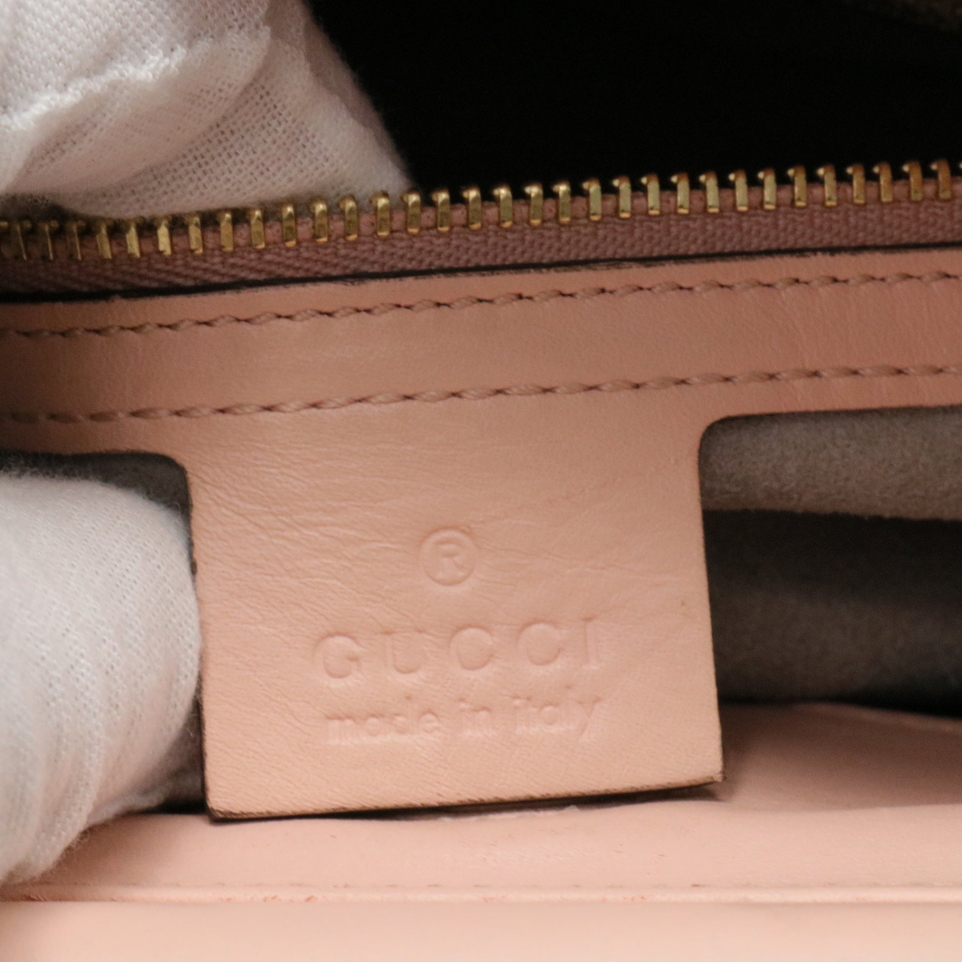 Leather Small Nymphaea Bamboo Tote