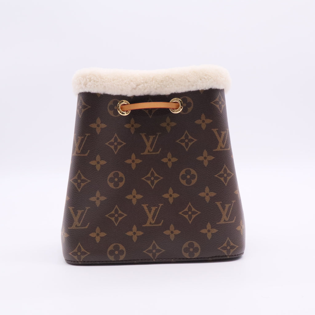 Monogram Shearling Cozygram Neonoe BB Twins LDJ2723