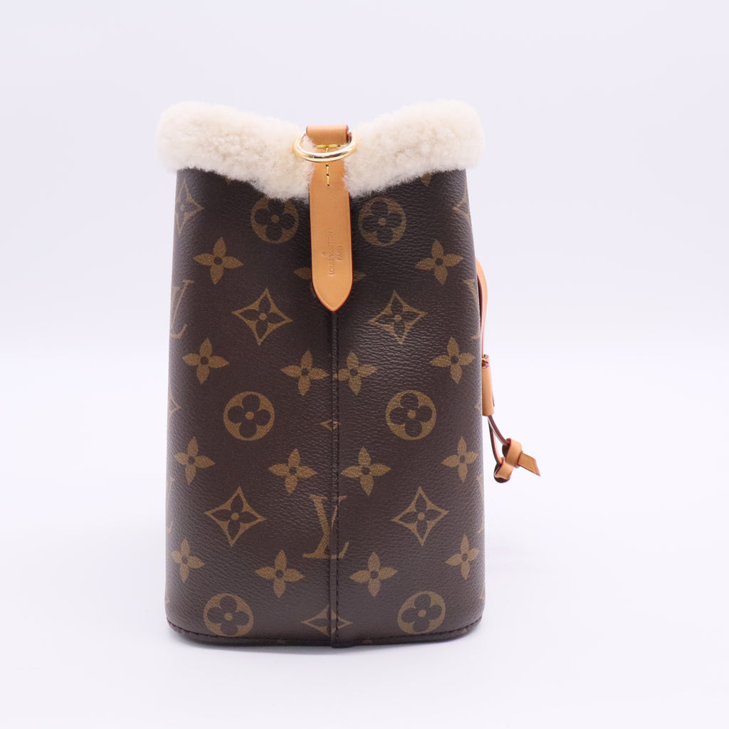 Monogram Shearling Cozygram Neonoe BB Twins LDJ2723