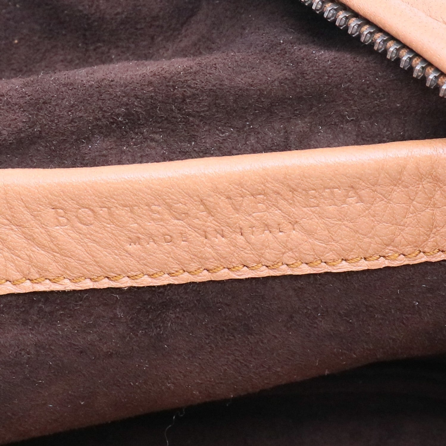 Bottega Veneta Tan Leather Iguila Satchel Bag twins
