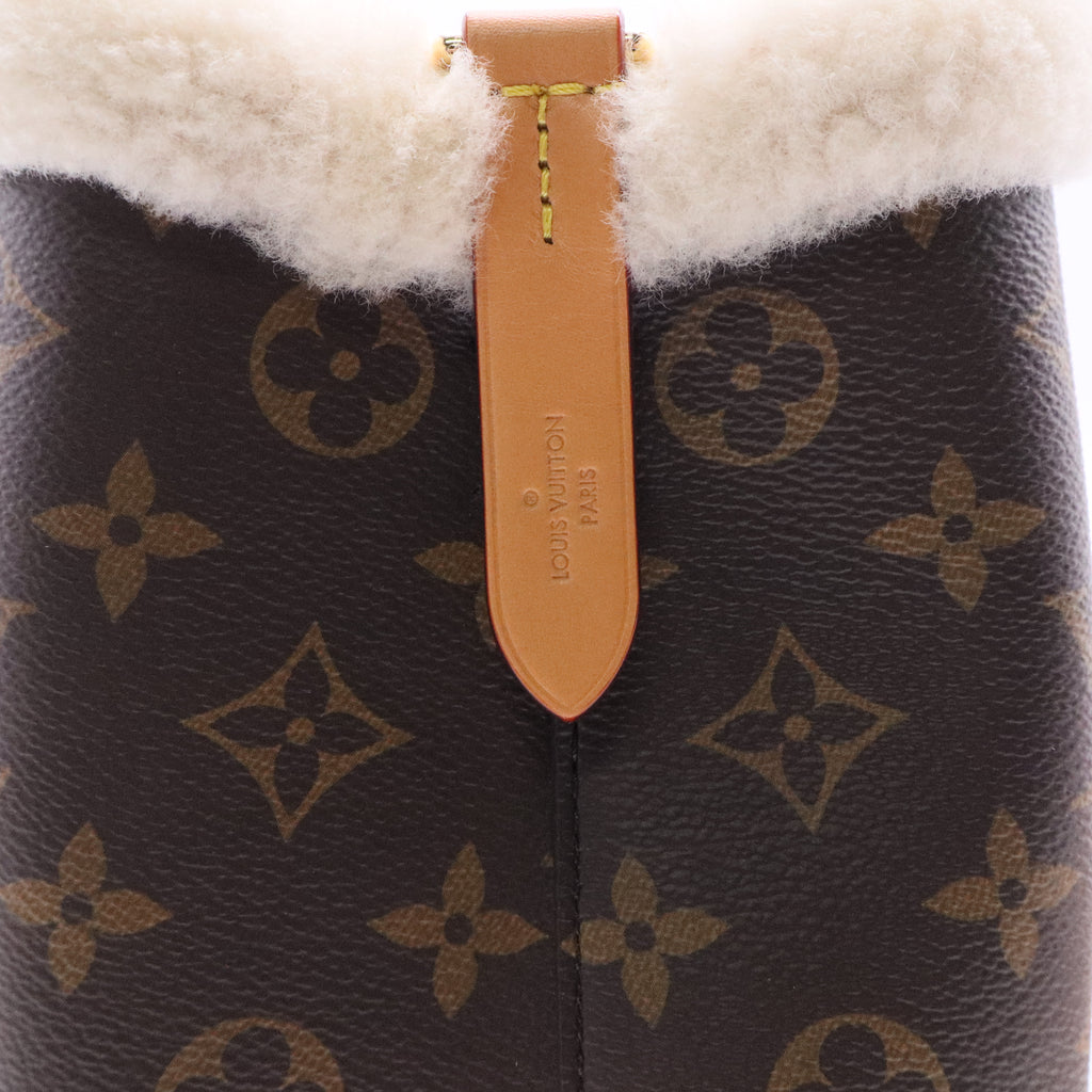 Monogram Shearling Cozygram Neonoe BB Twins LDJ2723