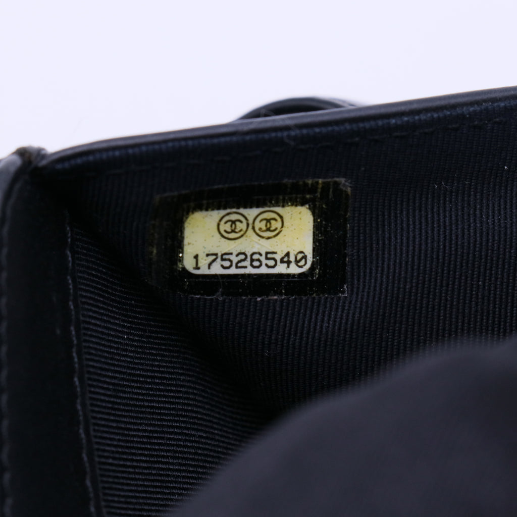 Chanel Brilliant Patent Quilted Flap Compact Wallet W21255