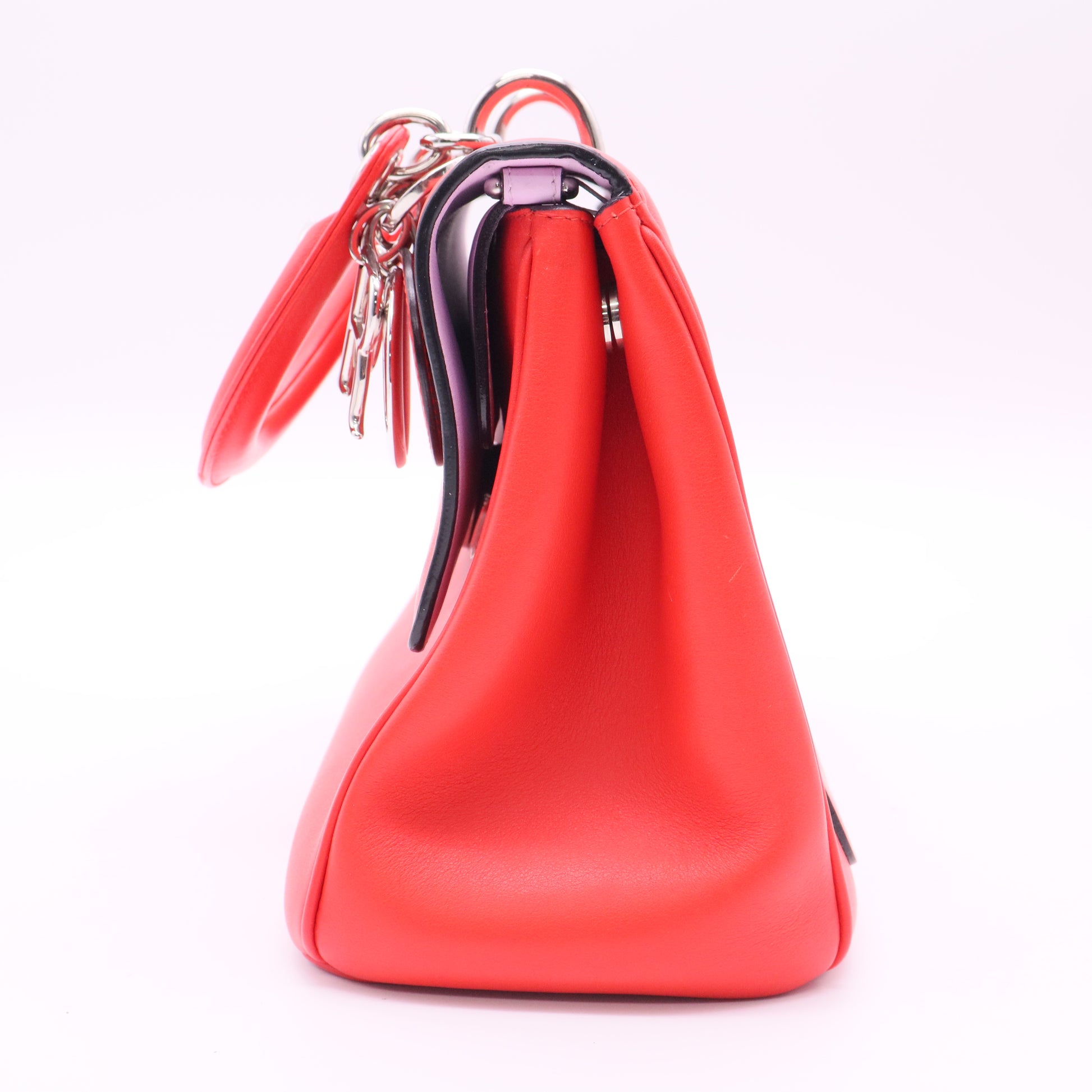 Be Dior Bag Pebbled Leather Small twins