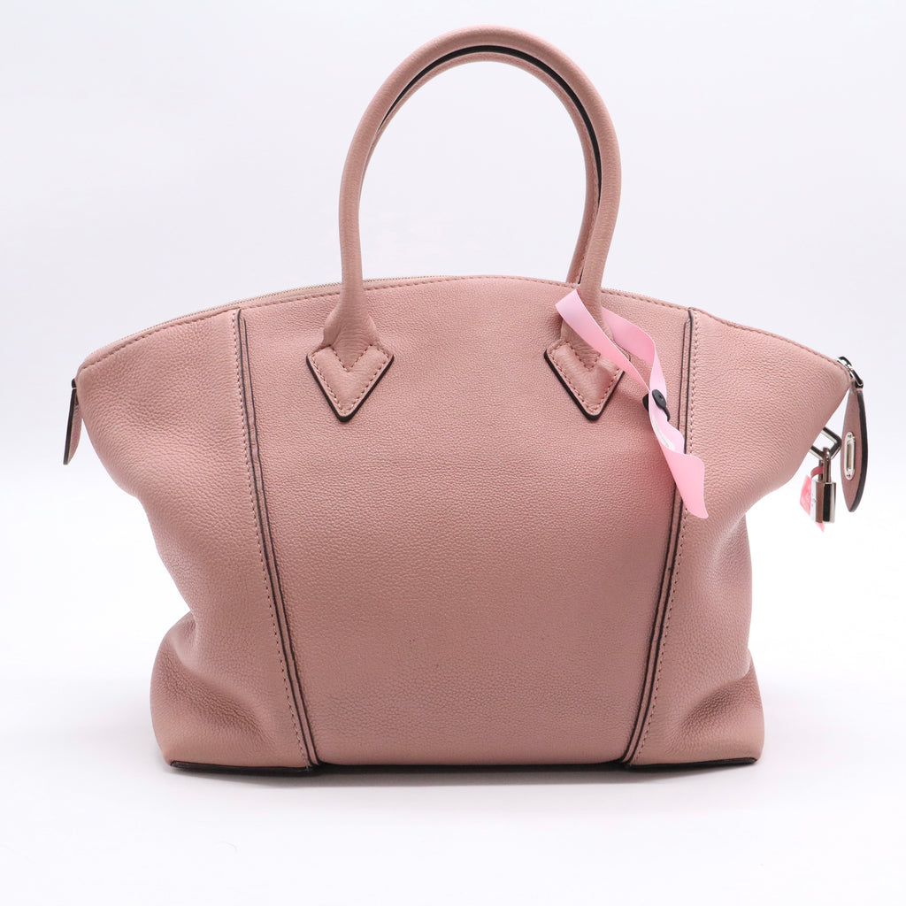 Magnolia Veau Cachemire Calfskin Leather Soft Lockit PM Bag Twins LDJ2703