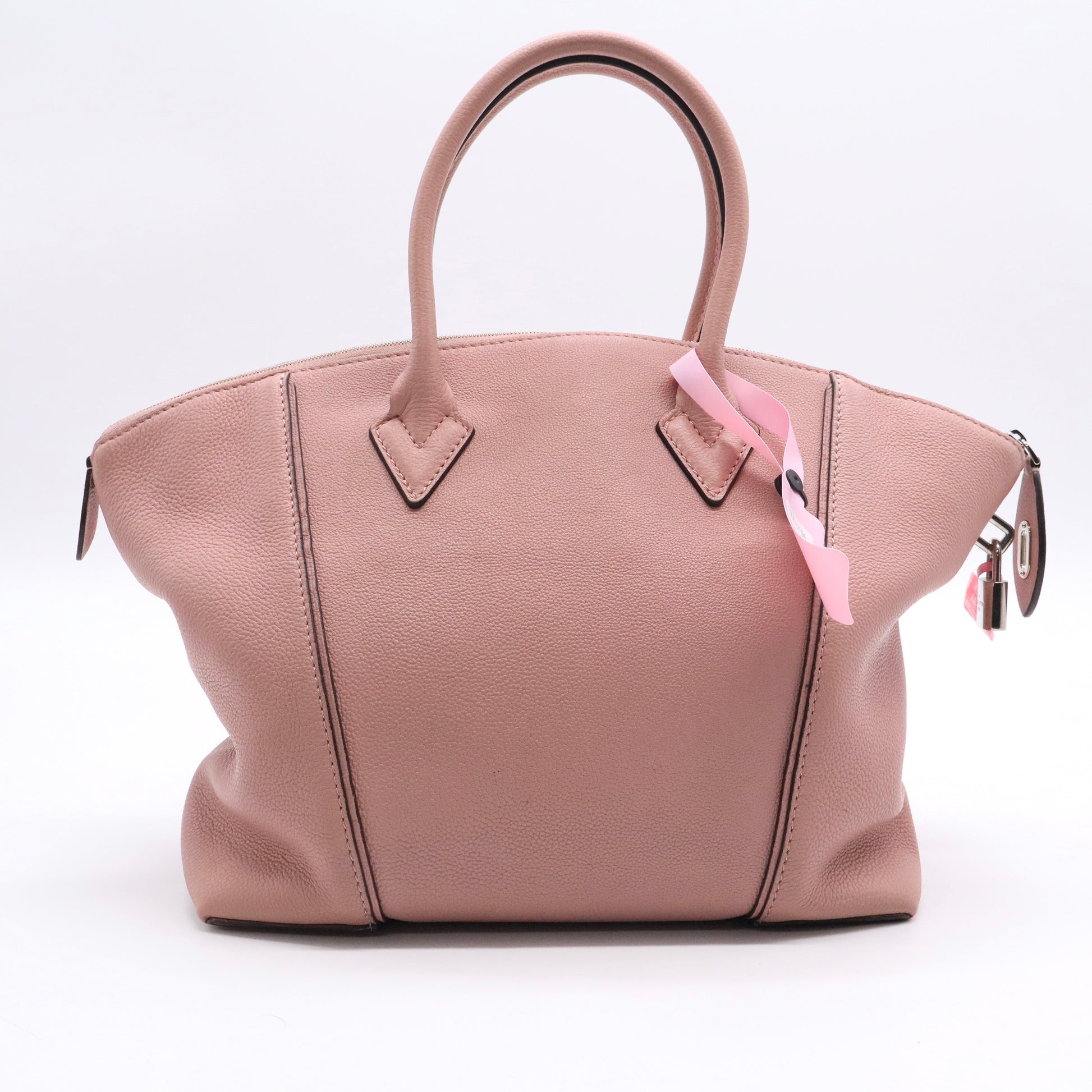 Magnolia Veau Cachemire Calfskin Leather Soft Lockit PM Bag Twins LDJ2703