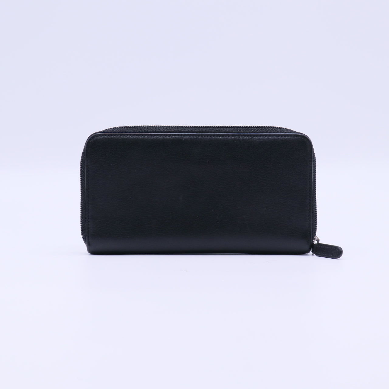 Chanel Camellia Stud Lambskin Zip Around Wallet W21213