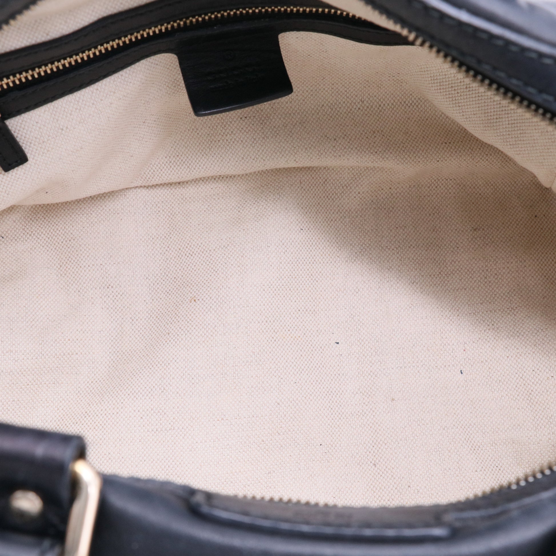 Gucci Black Leather Joy Boston Bag twins