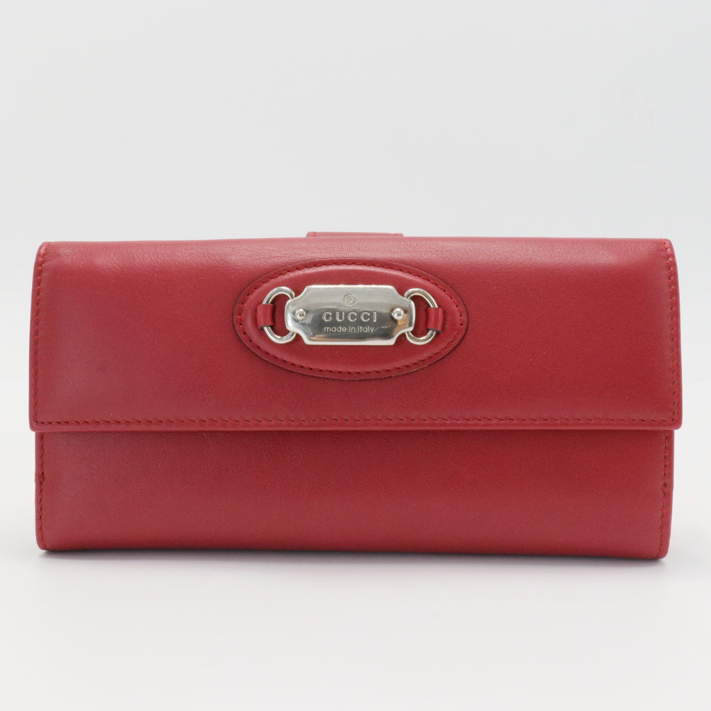 W-hook wallet Bordeaux