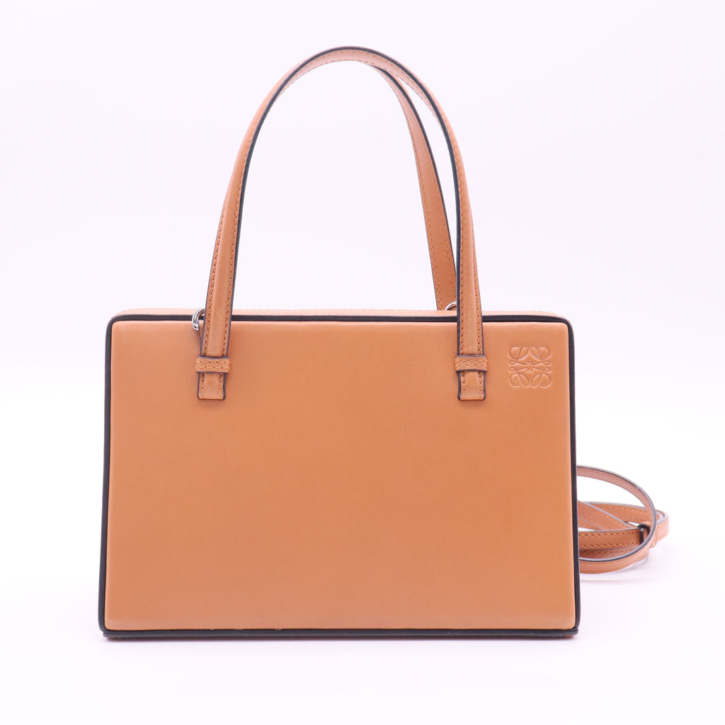 Postal Bag Leather Small Twins
