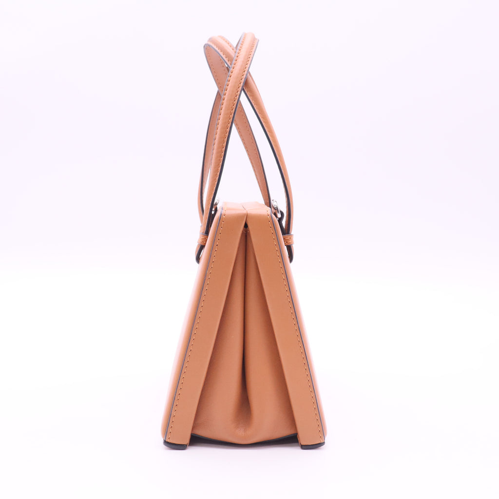 Postal Bag Leather Small Twins