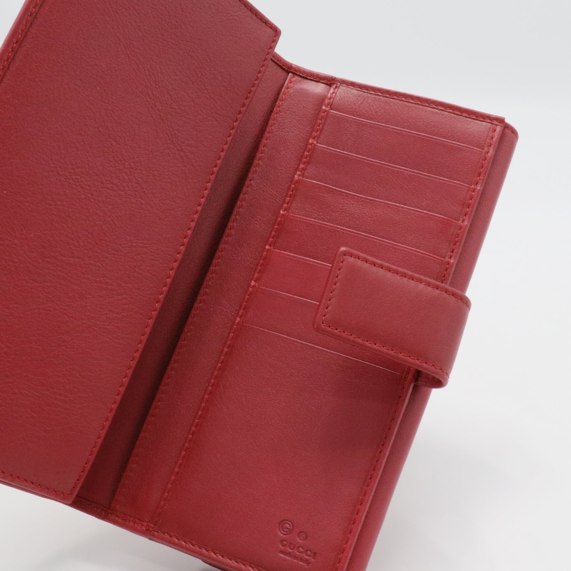 W-hook wallet Bordeaux