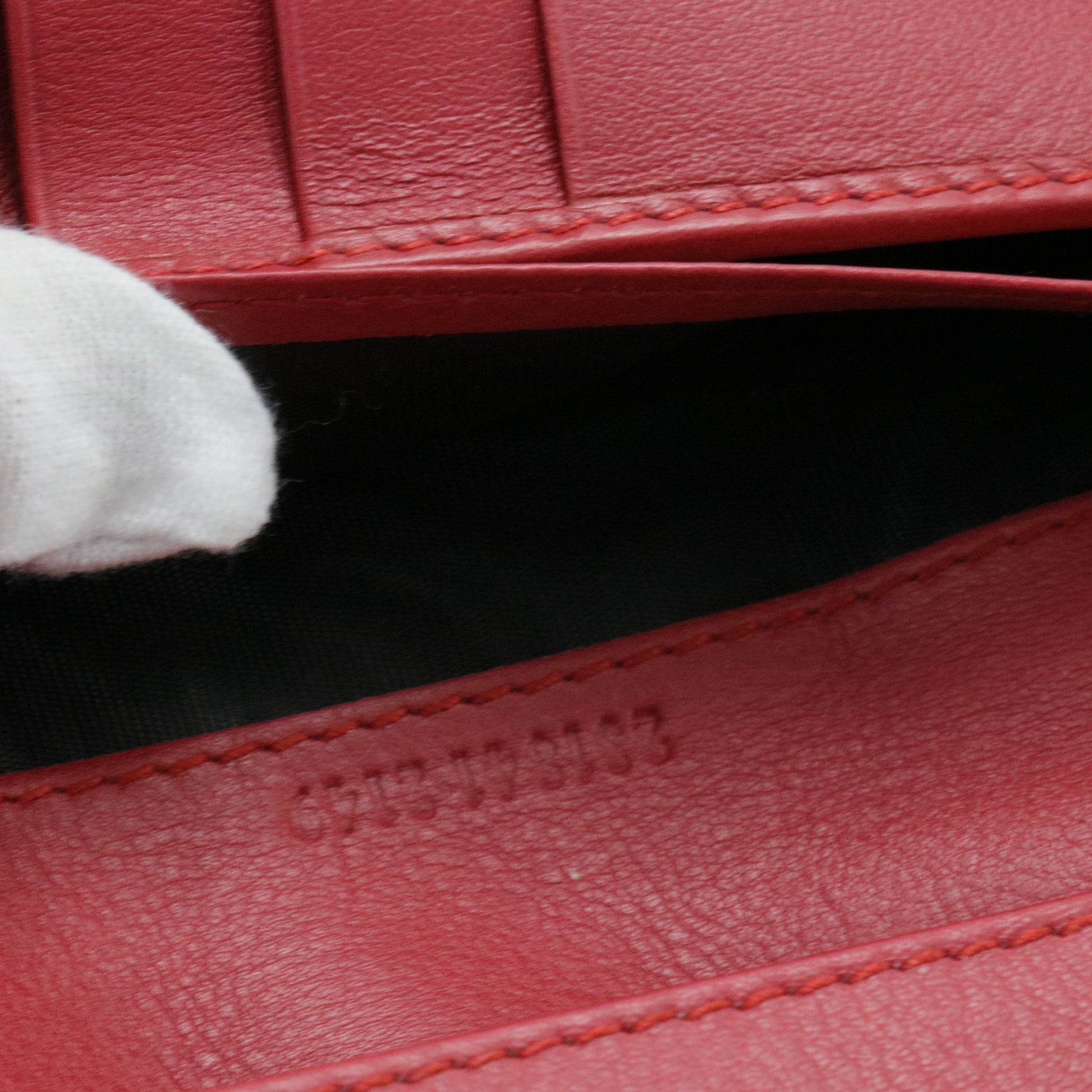 W-hook wallet Bordeaux