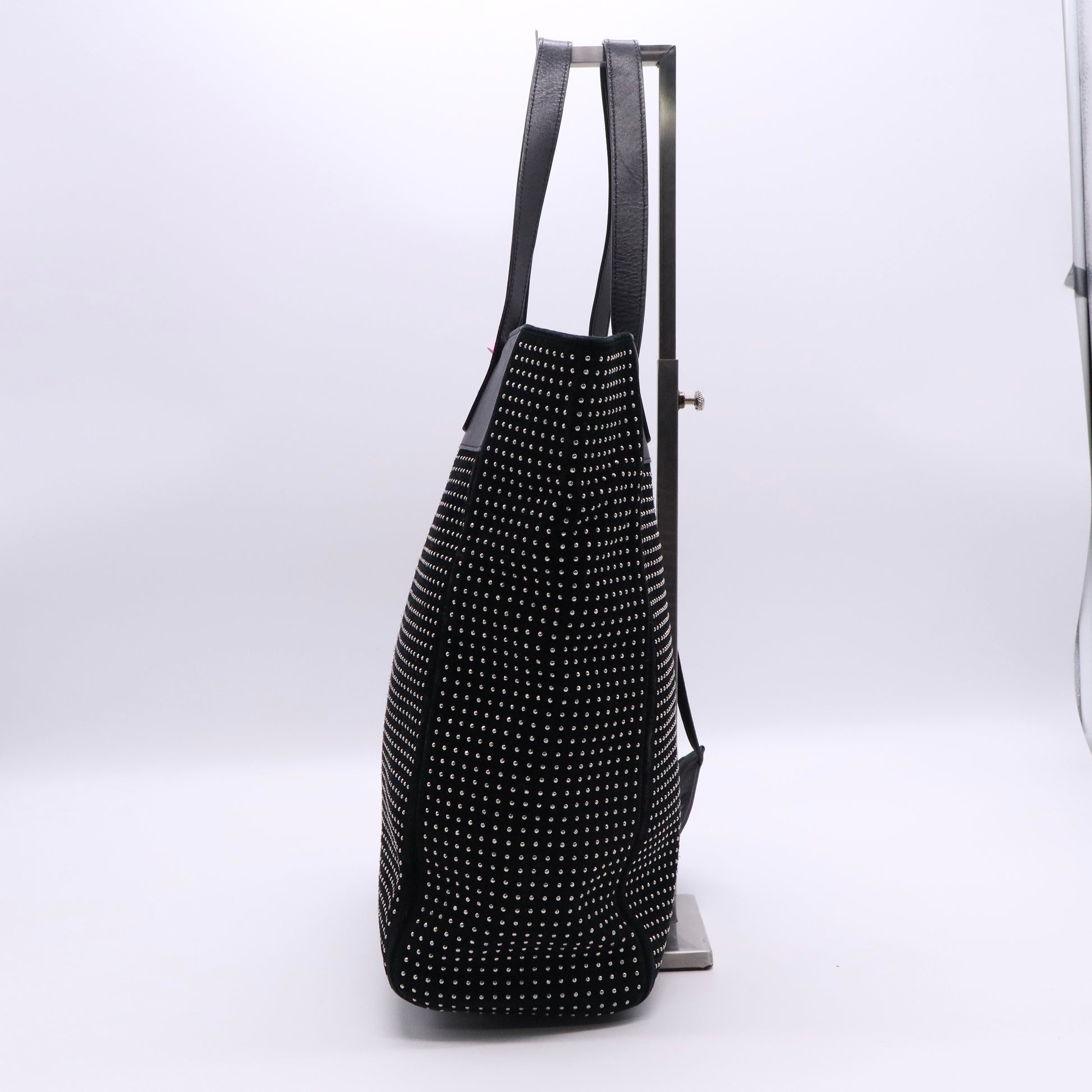 Studded Reversible East West Shopper Tote Twins LDJ2705
