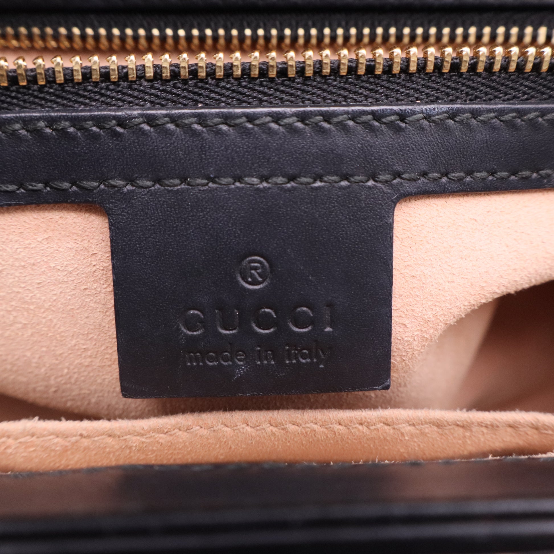 Guccissima Padlock Top Handle Bag