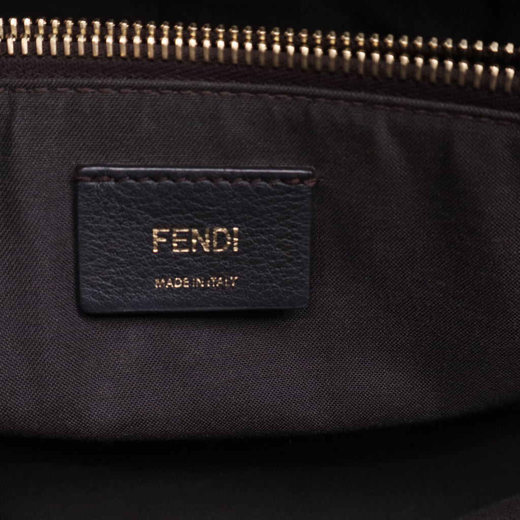 Vitello Dolce Monster Eyes Inlay Studded Medium By The Way Boston Bag Camelia Black twins