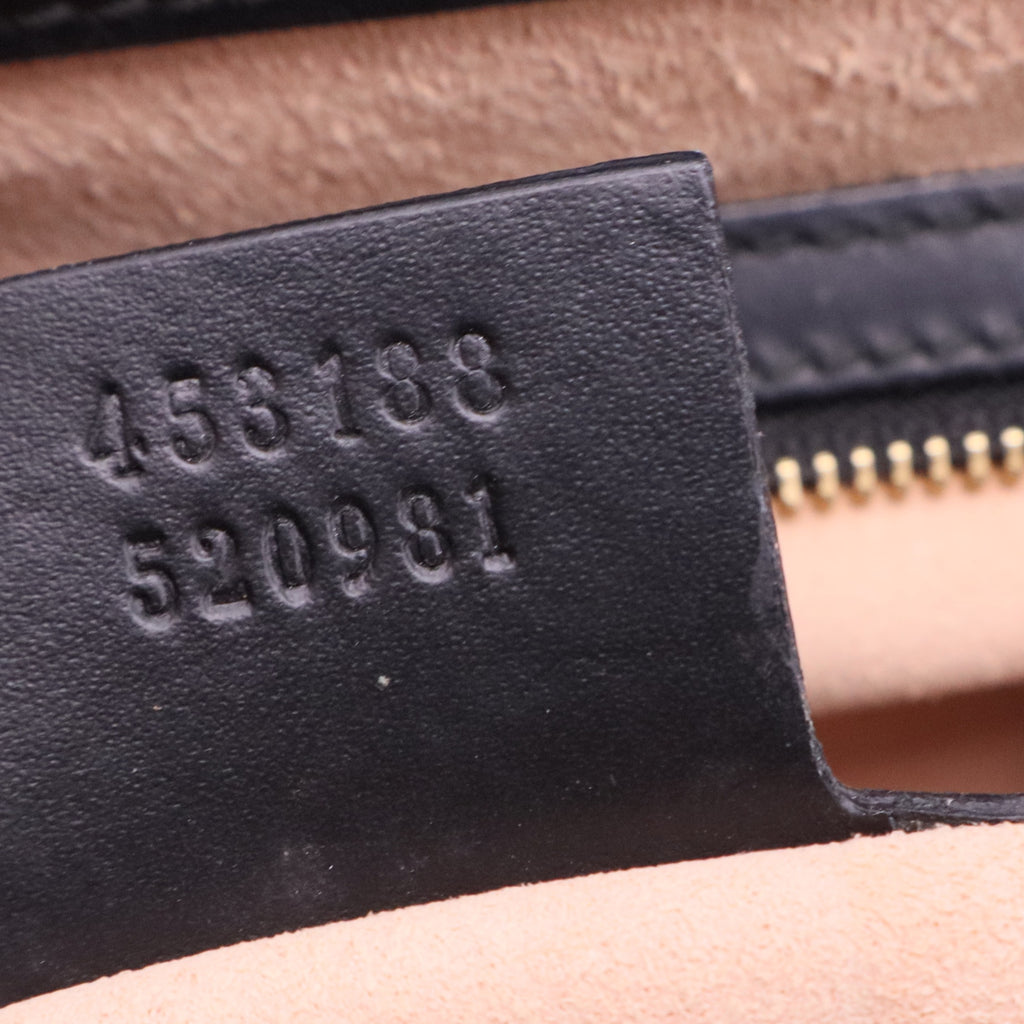 Guccissima Padlock Top Handle Bag