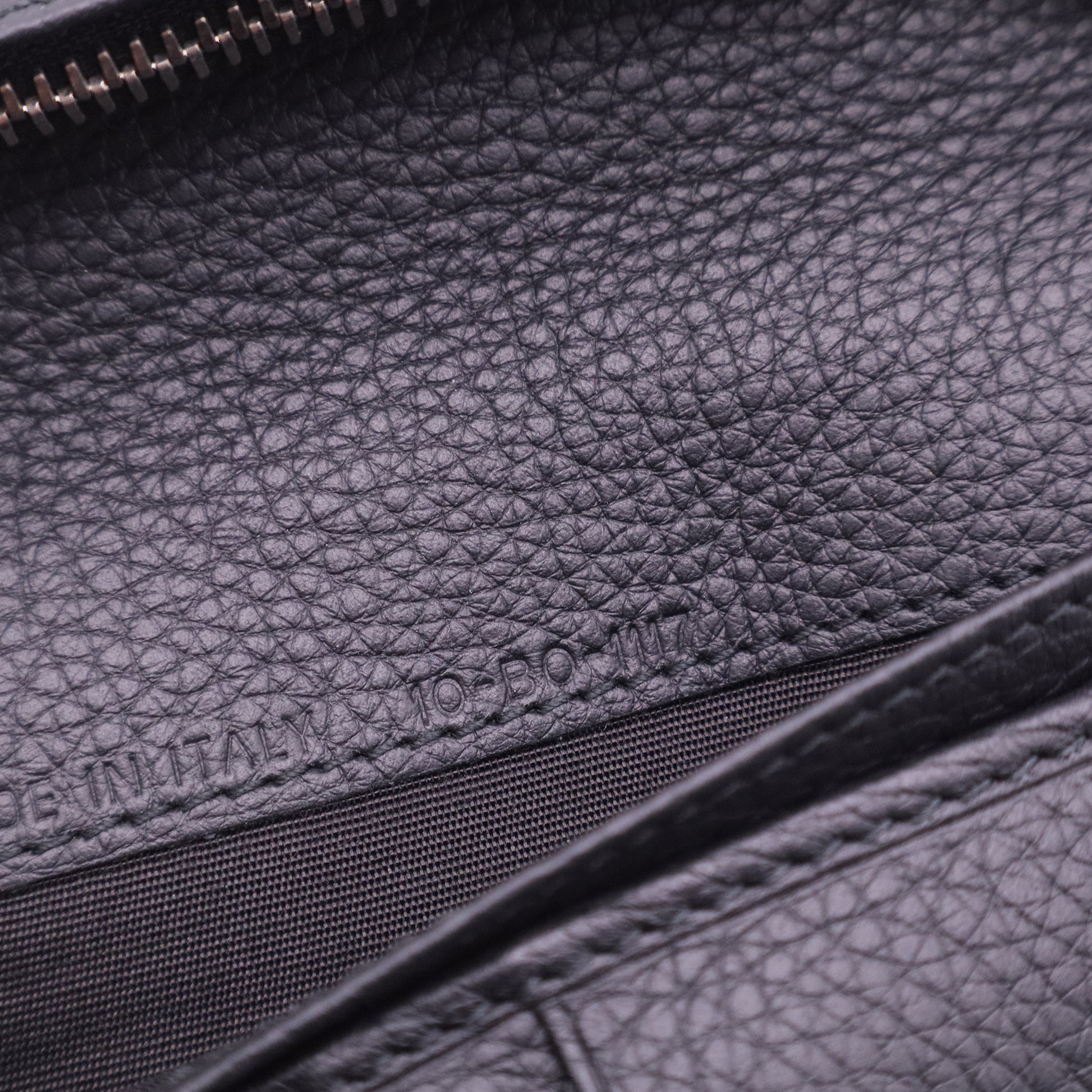 Perforated Oblige Bifold Long Wallet Twins