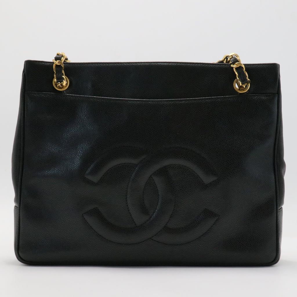 Vintage Timeless Chain Shoulder Bag Lambskin Medium