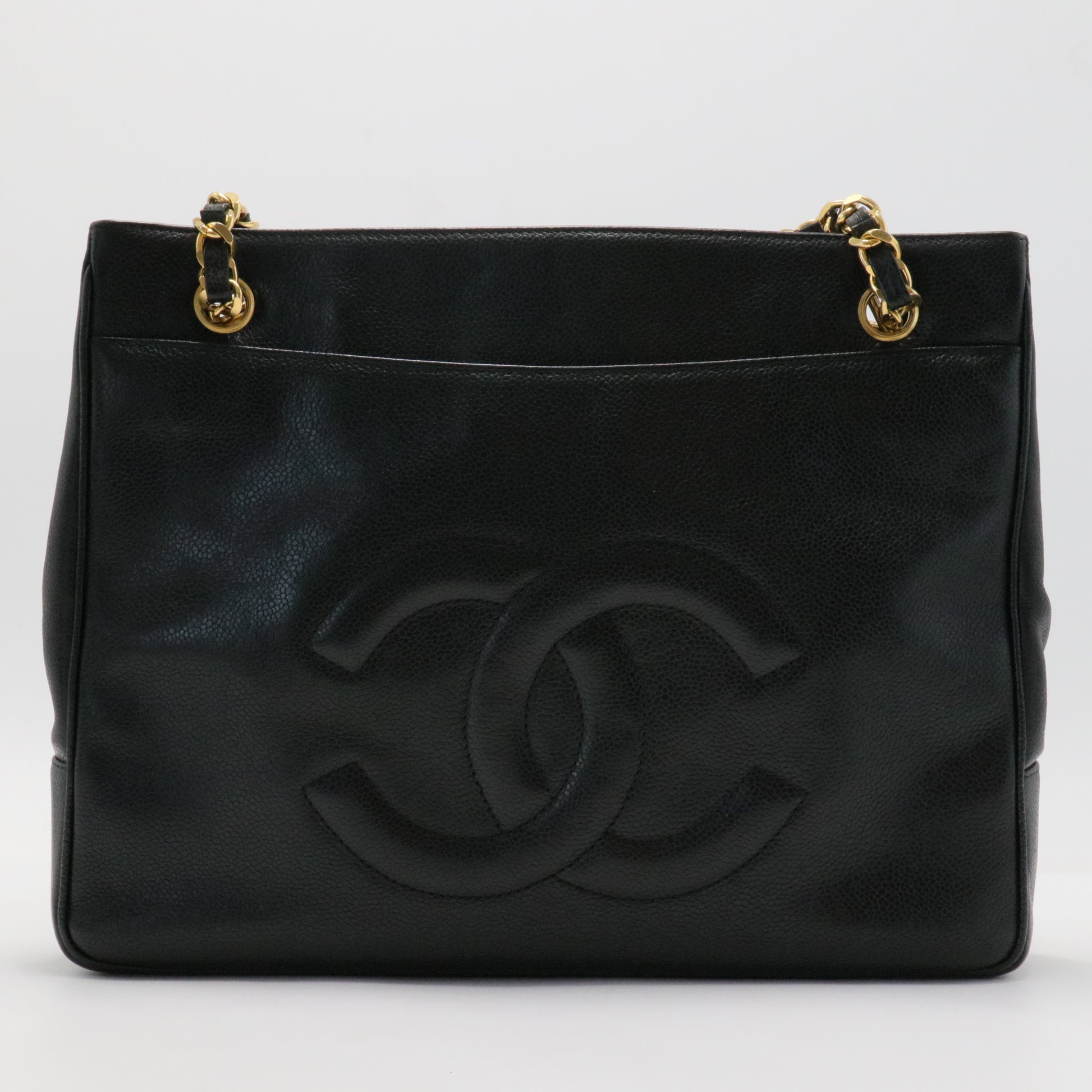 Vintage Timeless Chain Shoulder Bag Lambskin Medium