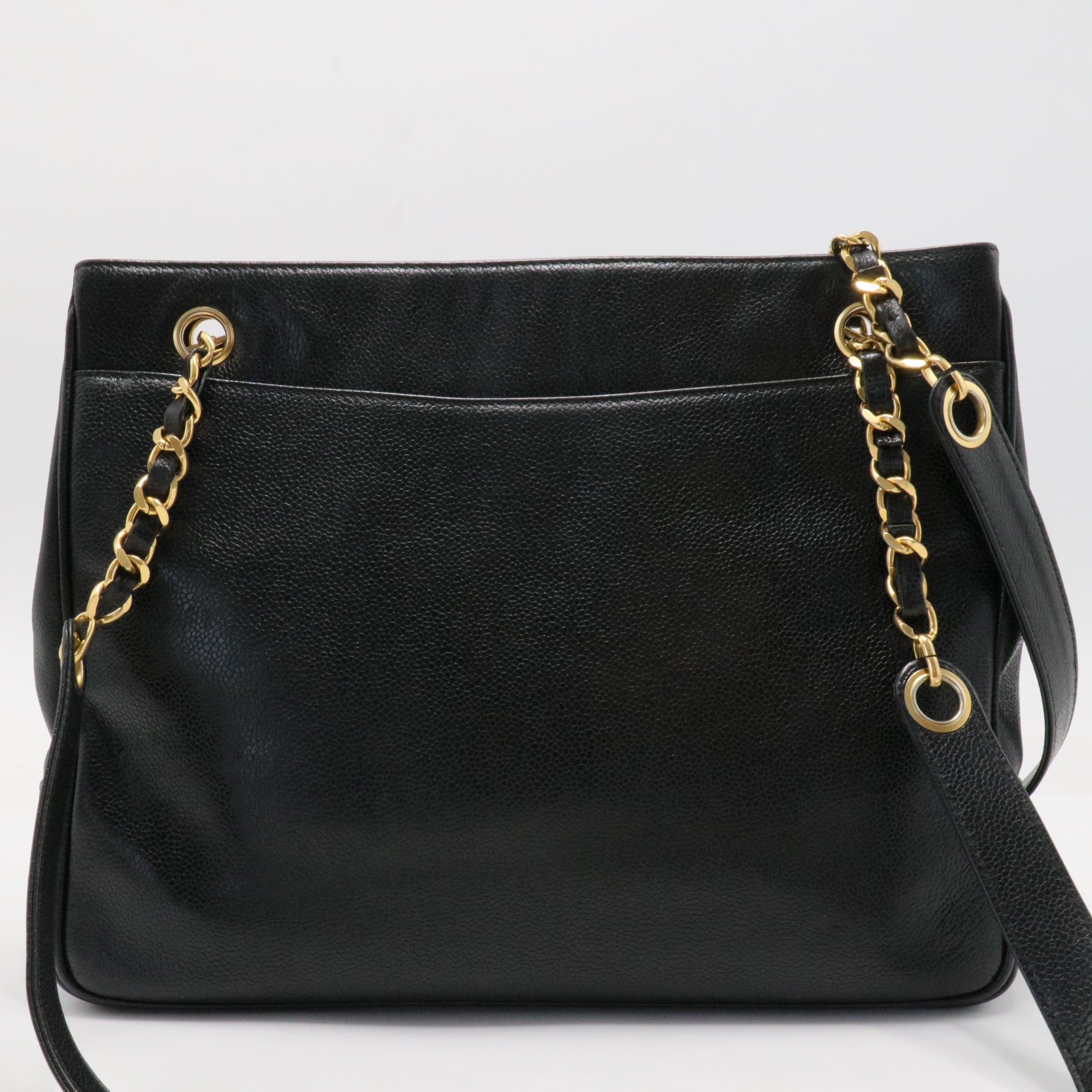 Vintage Timeless Chain Shoulder Bag Lambskin Medium