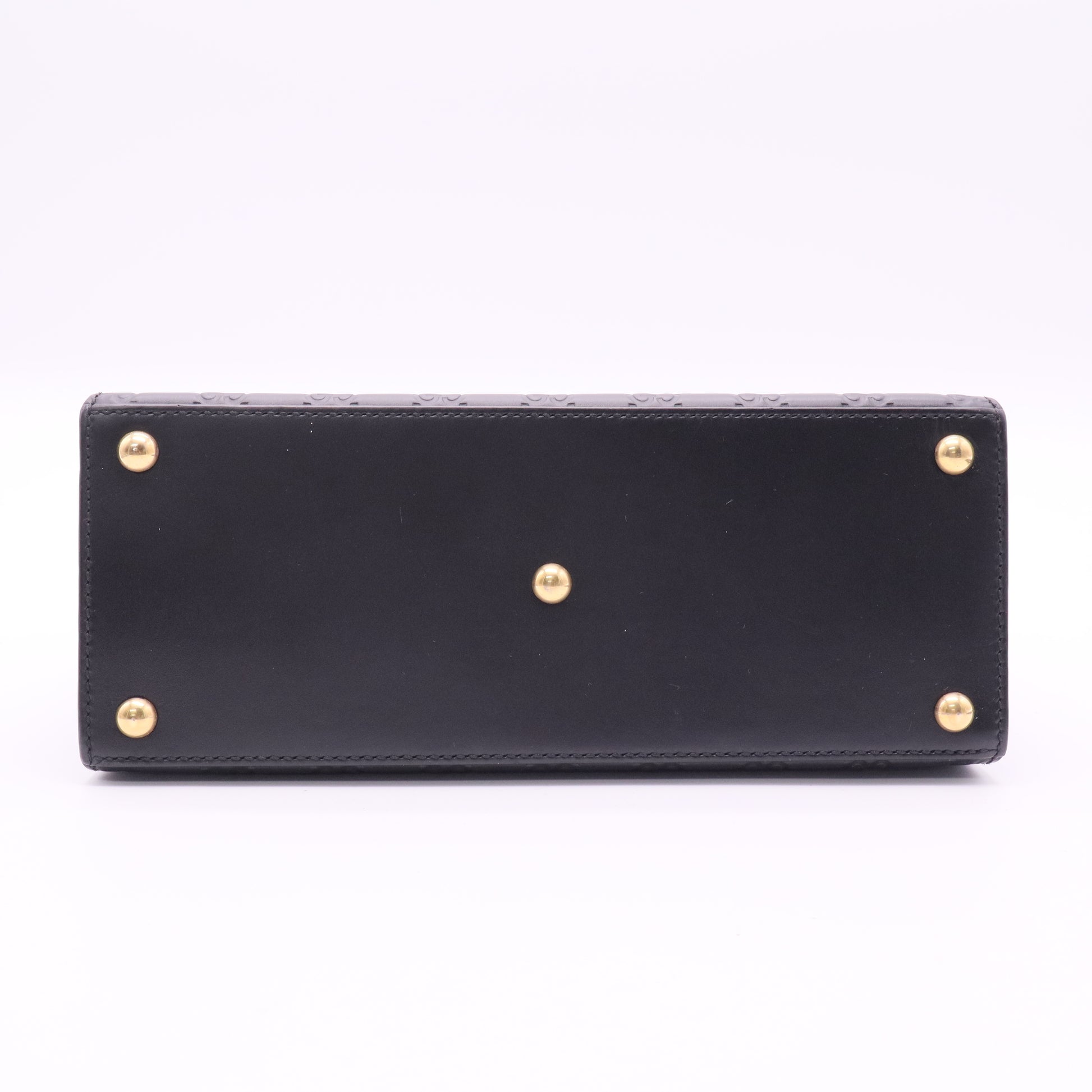 Guccissima Padlock Top Handle Bag