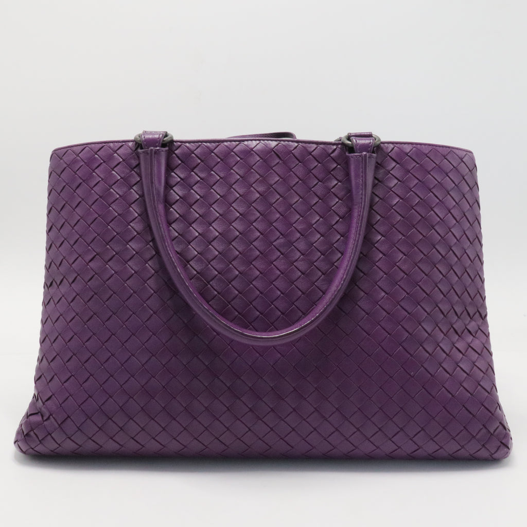 Milano Tote Intrecciato Nappa Large