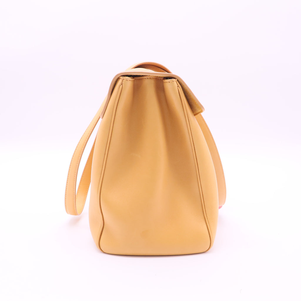 Soft 16 Bag Grained Calfskin Medium Twins