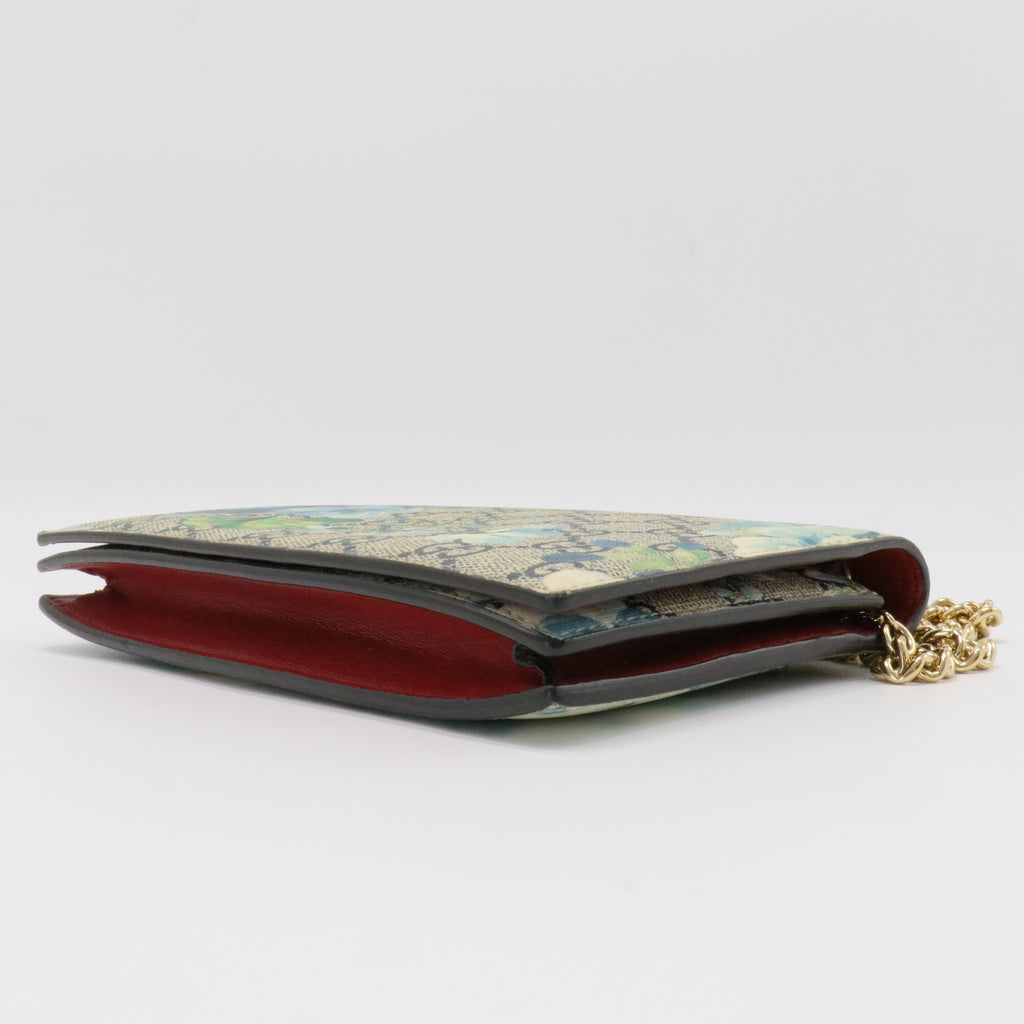 GG Supreme Blooms Wallet on Chain