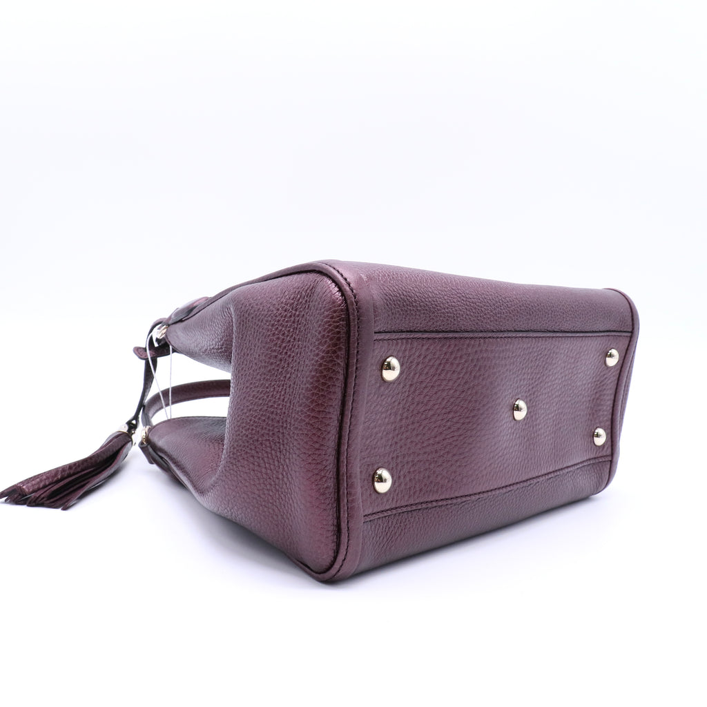 Gucci Soho Convertible Shoulder Bag Leather Small twins LDJ4075