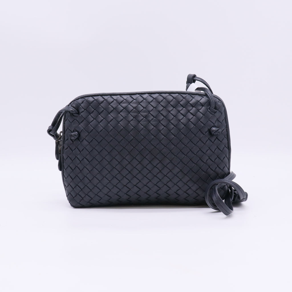 Bottega Veneta Intrecciato Nodini Intrecciato Crossbody Bag Twins B23944