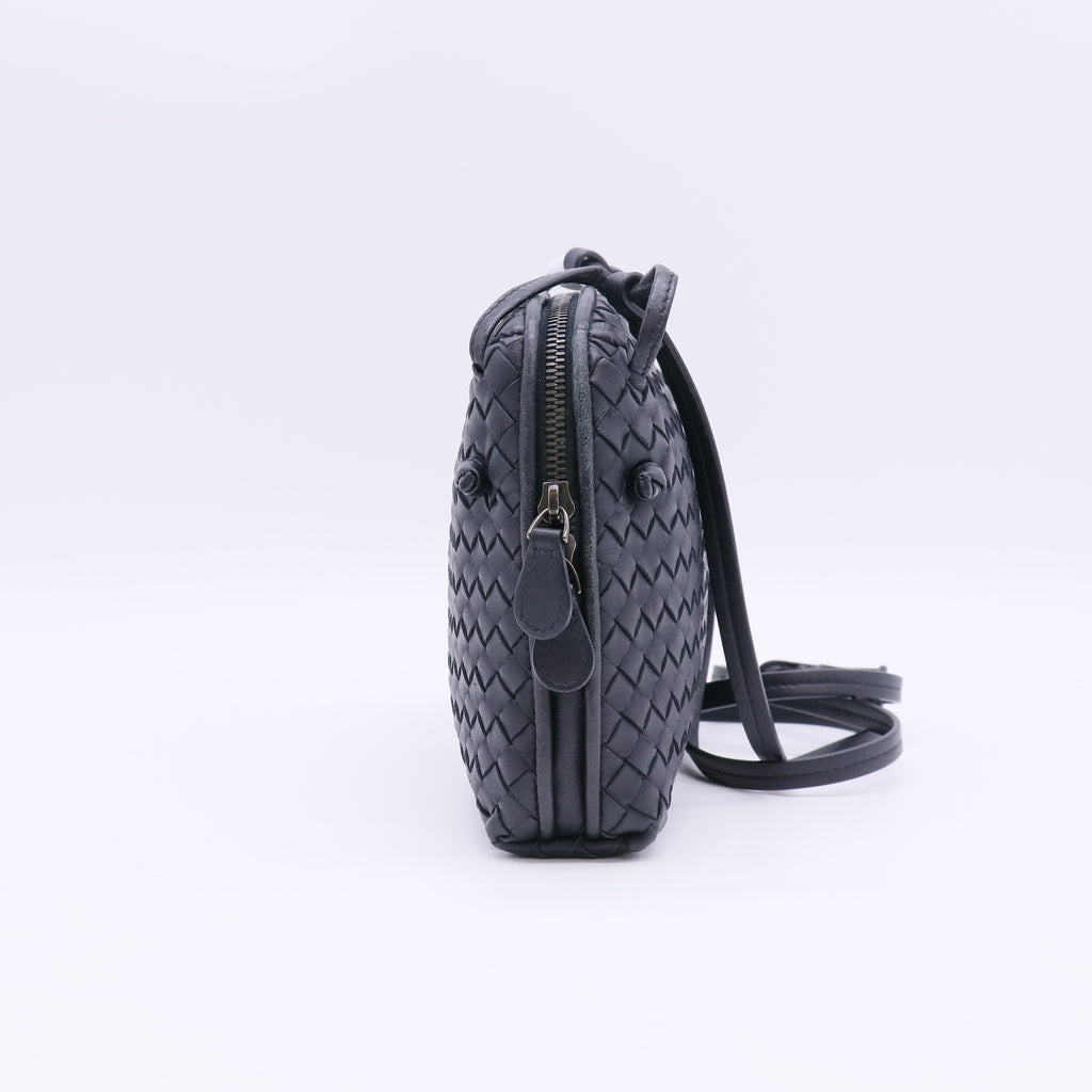 Bottega Veneta Intrecciato Nodini Intrecciato Crossbody Bag Twins B23944