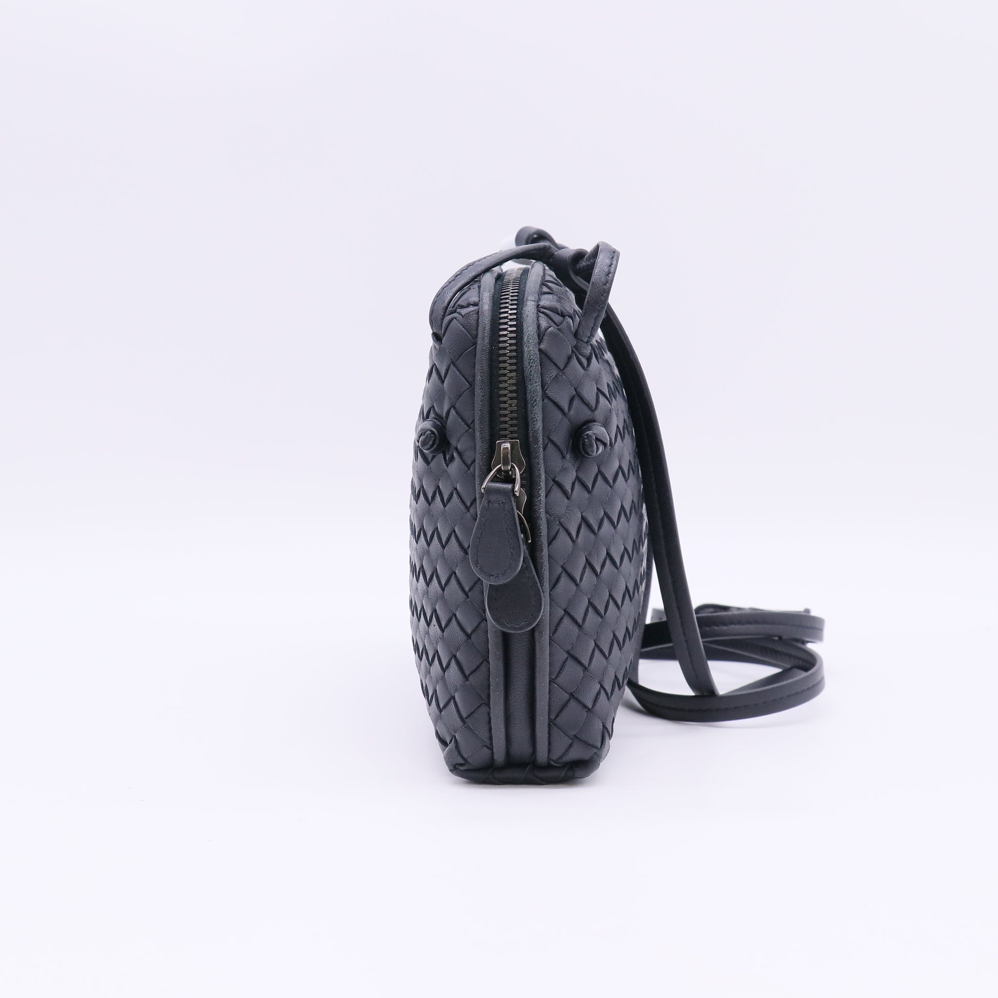 Bottega Veneta Intrecciato Nodini Intrecciato Crossbody Bag Twins B23944