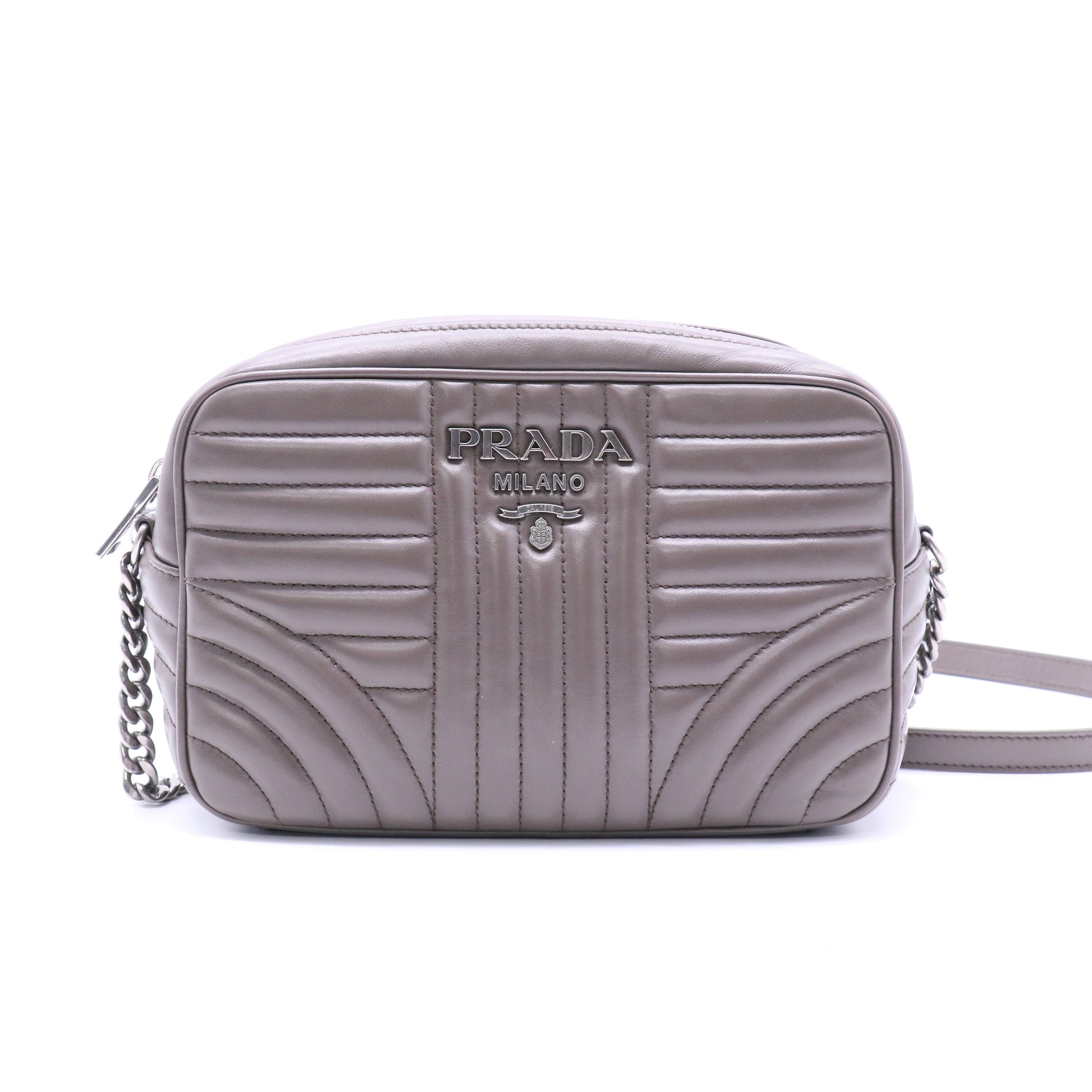 Camera Bag Diagramme Quilted Leather Mini twins