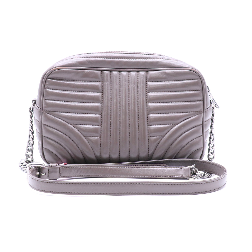 Camera Bag Diagramme Quilted Leather Mini twins