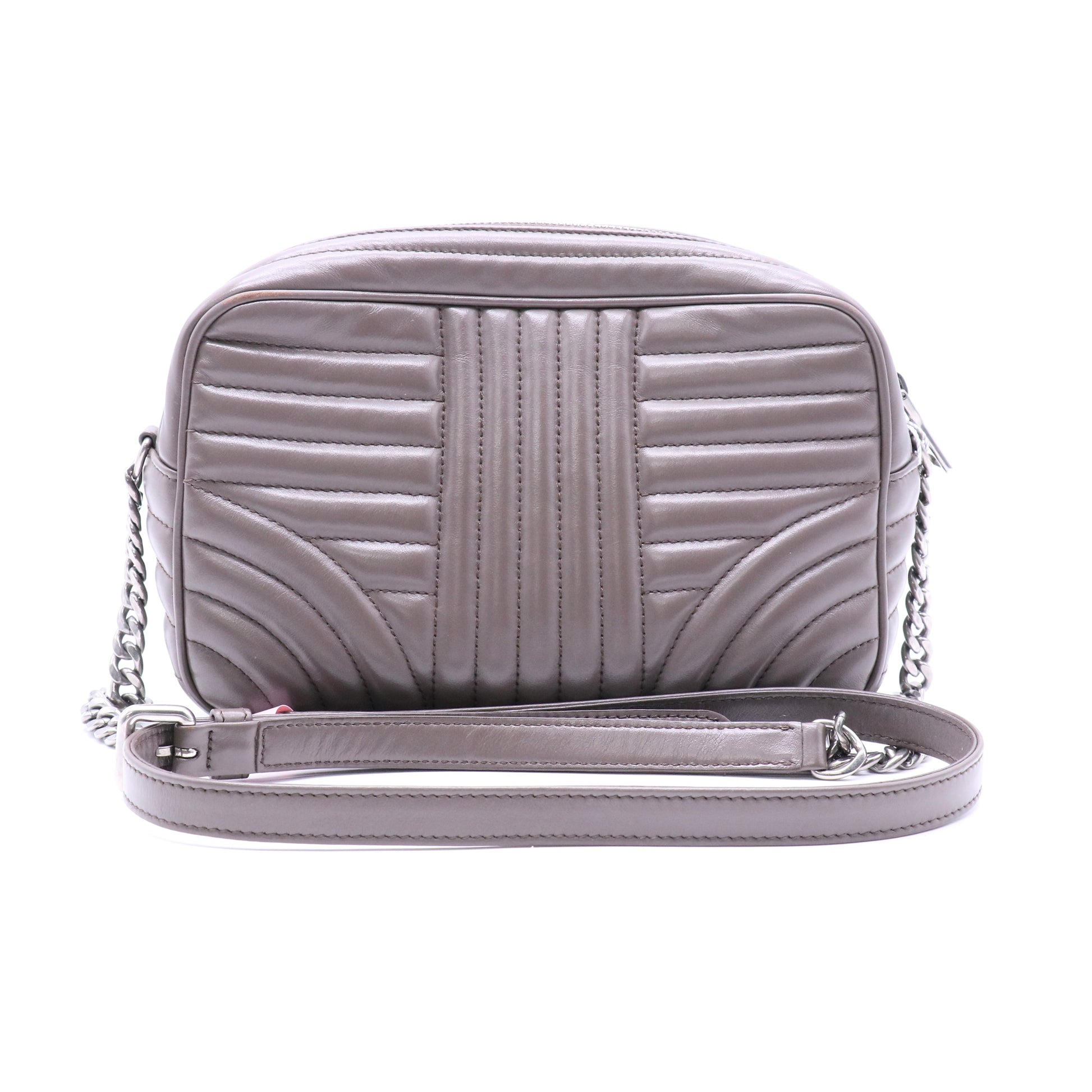 Camera Bag Diagramme Quilted Leather Mini twins