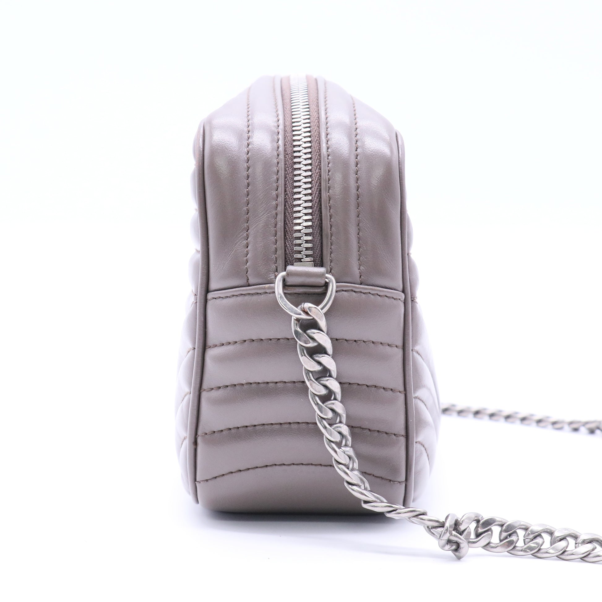 Camera Bag Diagramme Quilted Leather Mini twins