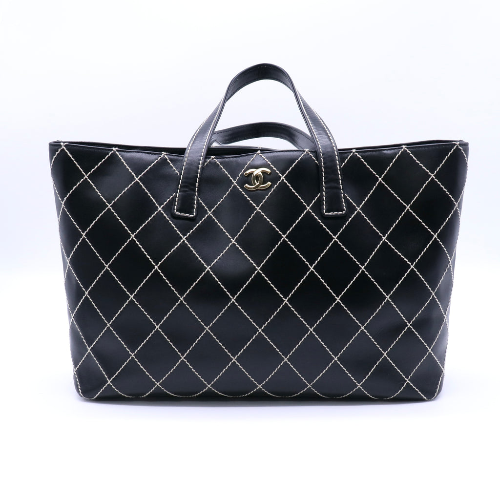 Chanel Wild Stitch Vivian Tote Bag twins B22010