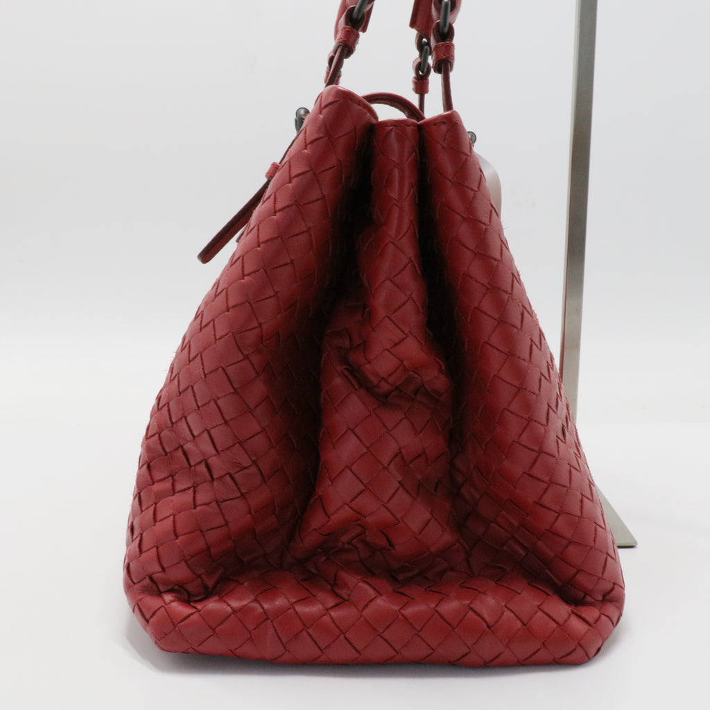 Roma Bag Intrecciato Nappa Medium