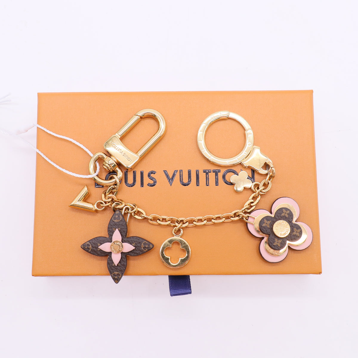 Louis Vuitton Monogram Spring Street Bag Charm & Key Holder twins LDZ859