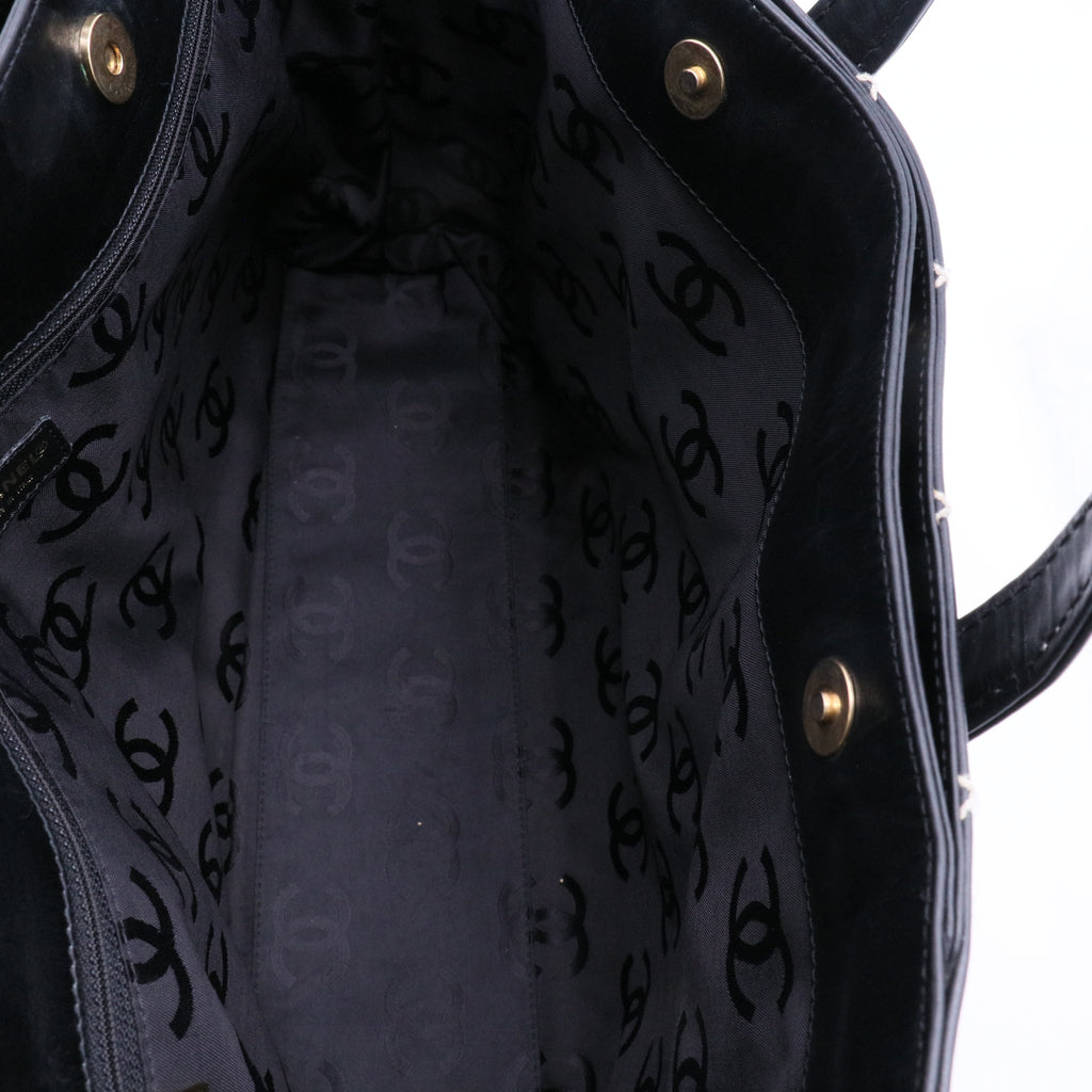 Chanel Wild Stitch Vivian Tote Bag twins B22010