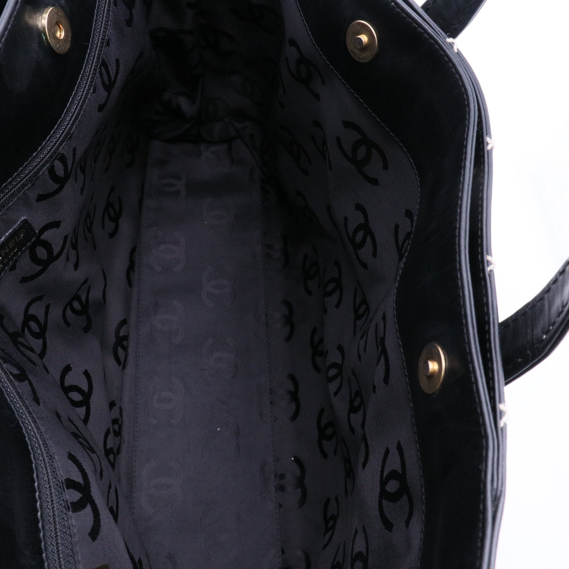 Chanel Wild Stitch Vivian Tote Bag twins B22010