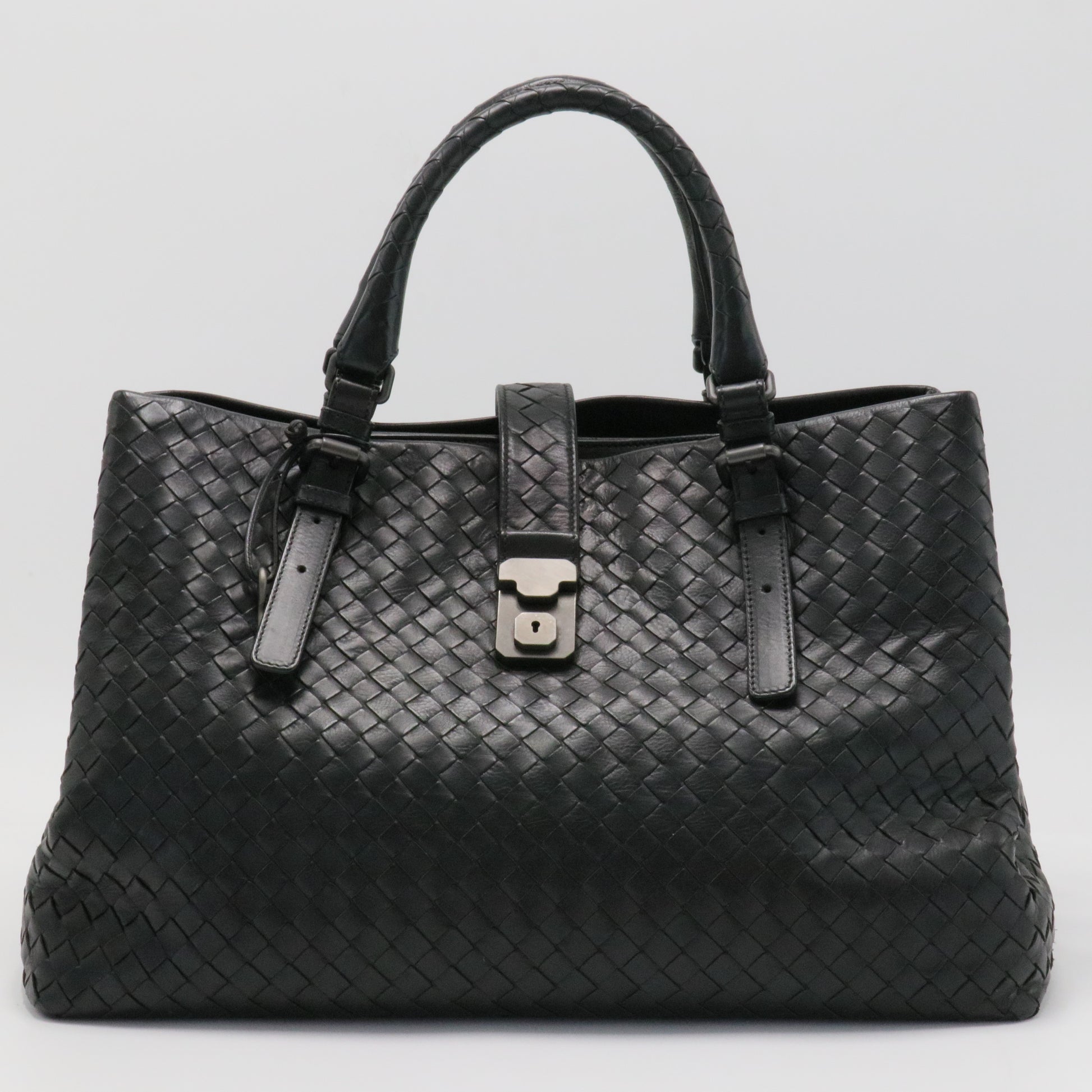 Roma Bag Intrecciato Nappa Medium