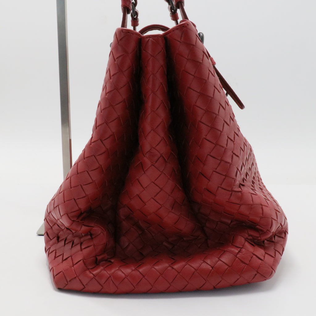 Roma Bag Intrecciato Nappa Medium