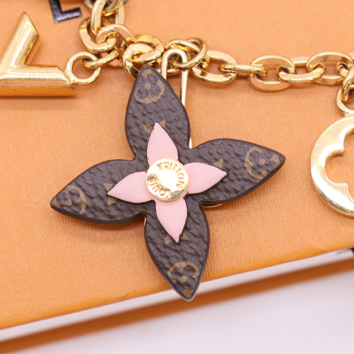 Louis Vuitton Monogram Spring Street Bag Charm & Key Holder twins LDZ859